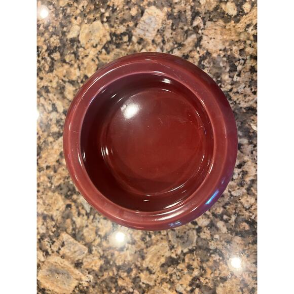 Tastefully Simply Red Ceramic Dip Chiller - Picture 2 of 4